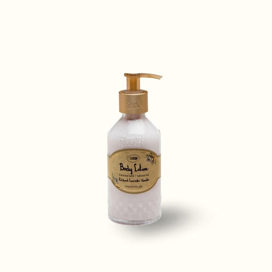 SABON Body Lotion Bottle - Patchouli Lavender Vanilla